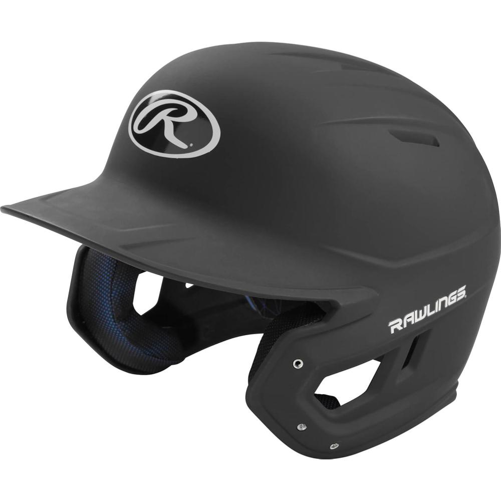 imageRawlings  MACH Baseball Batting Helmet  Matte  JR amp SR Sizes  Multiple ColorsMatte Black