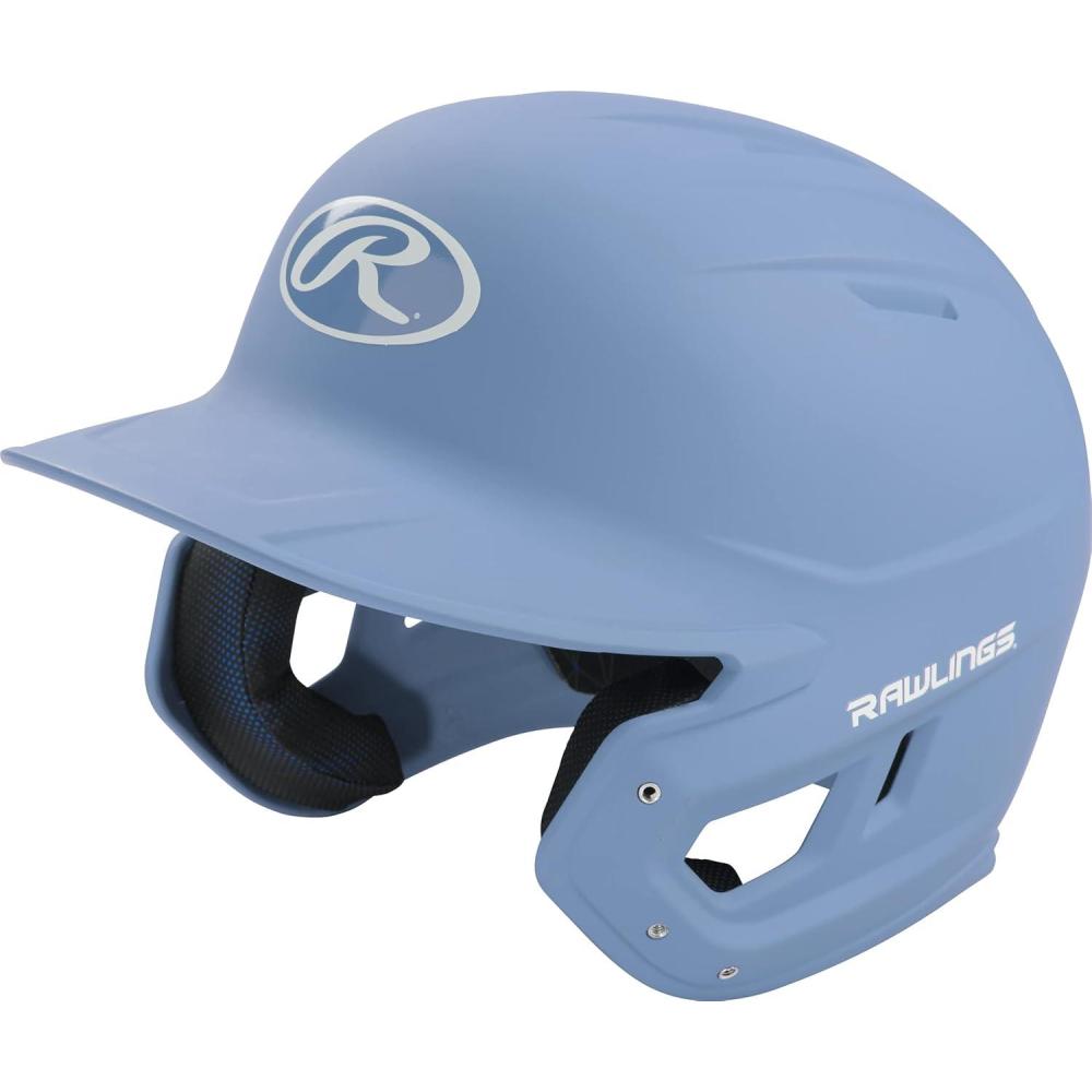 imageRawlings  MACH Baseball Batting Helmet  Matte  JR amp SR Sizes  Multiple ColorsMatte Carolina Blue
