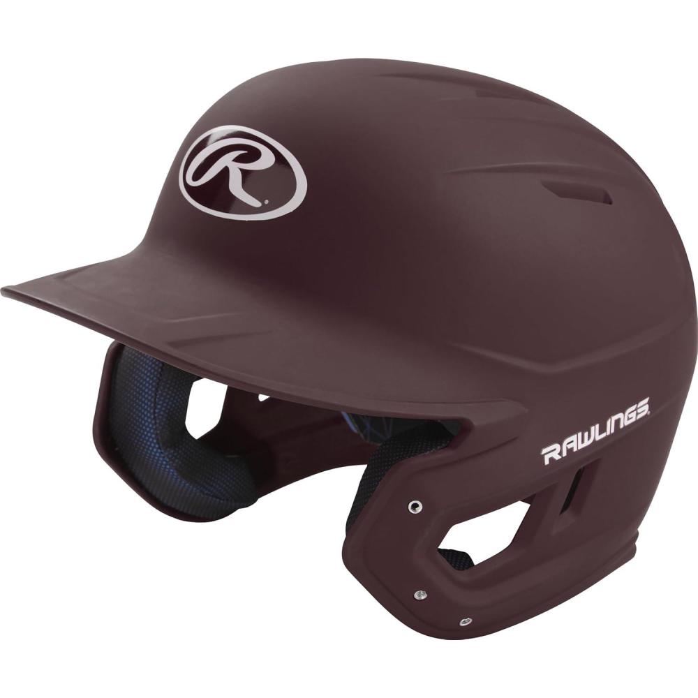 imageRawlings  MACH Baseball Batting Helmet  Matte  JR amp SR Sizes  Multiple ColorsMatte Maroon