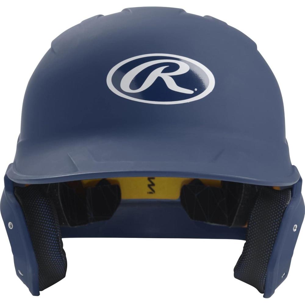 imageRawlings  MACH Baseball Batting Helmet  Matte  JR amp SR Sizes  Multiple ColorsMatte Navy