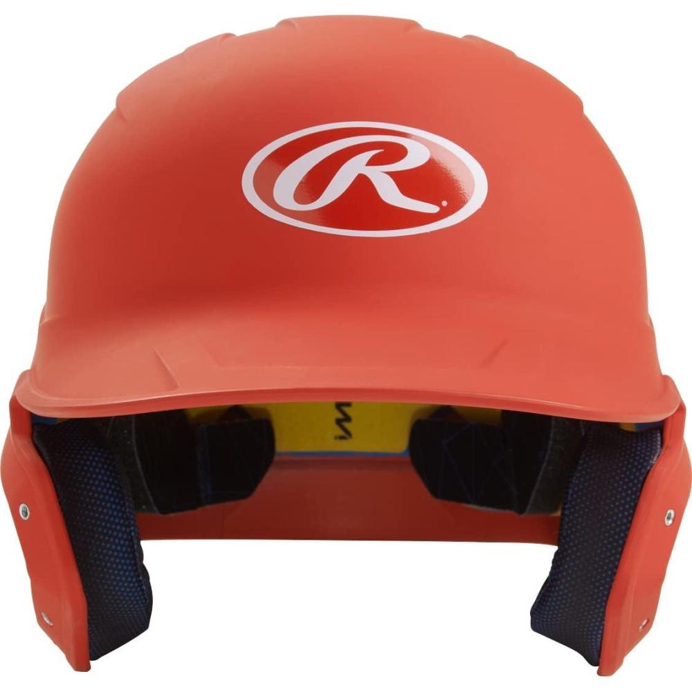 imageRawlings  MACH Baseball Batting Helmet  Matte  JR amp SR Sizes  Multiple ColorsMatte Orange