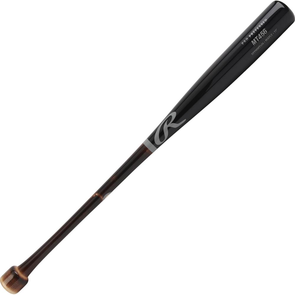 imageRawlings  Pro Preferred Maple Wood Baseball Bat  Gameday Profile  TroutHarperMachadoAlbiesBlack  Pro Preferred  Mike Trout