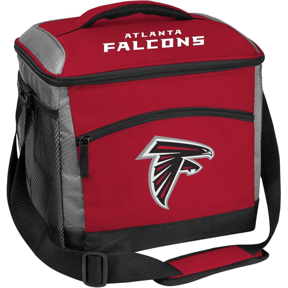 imageRawlings NFL SoftSided Insulated Cooler Bag 24Can Capacity ALL TEAM OPTIONSAtlanta Falcons