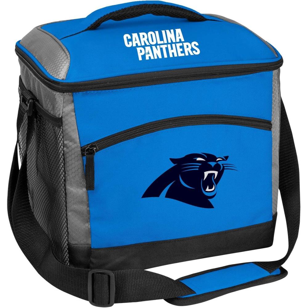 imageRawlings NFL SoftSided Insulated Cooler Bag 24Can Capacity ALL TEAM OPTIONSCarolina Panthers