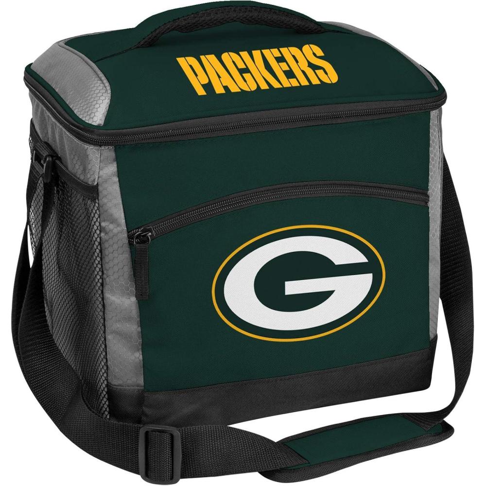 imageRawlings NFL SoftSided Insulated Cooler Bag 24Can Capacity ALL TEAM OPTIONSGreen Bay Packers