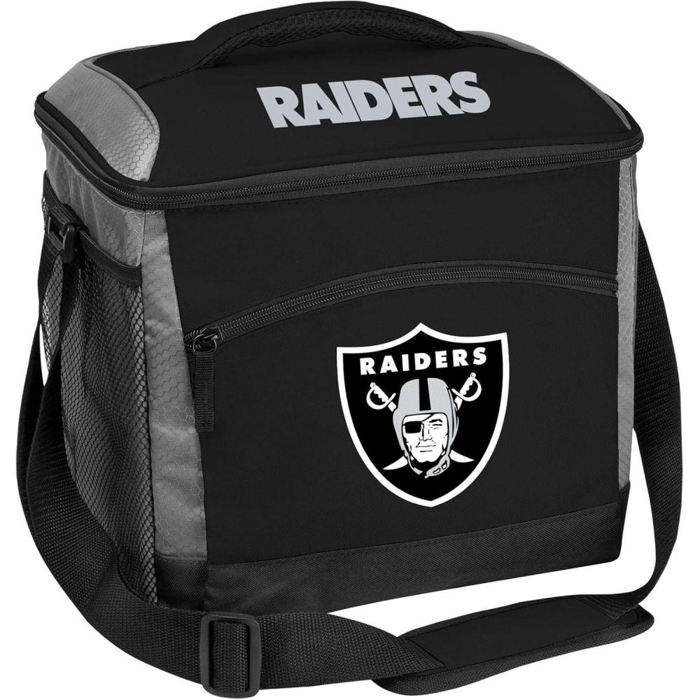 imageRawlings NFL SoftSided Insulated Cooler Bag 24Can Capacity ALL TEAM OPTIONSLas Vegas Raiders