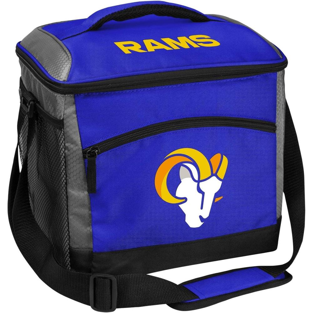 imageRawlings NFL SoftSided Insulated Cooler Bag 24Can Capacity ALL TEAM OPTIONSLos Angeles Rams