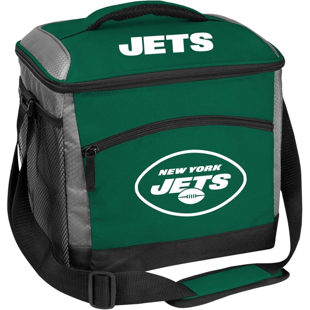 imageRawlings NFL SoftSided Insulated Cooler Bag 24Can Capacity ALL TEAM OPTIONSNew York Jets