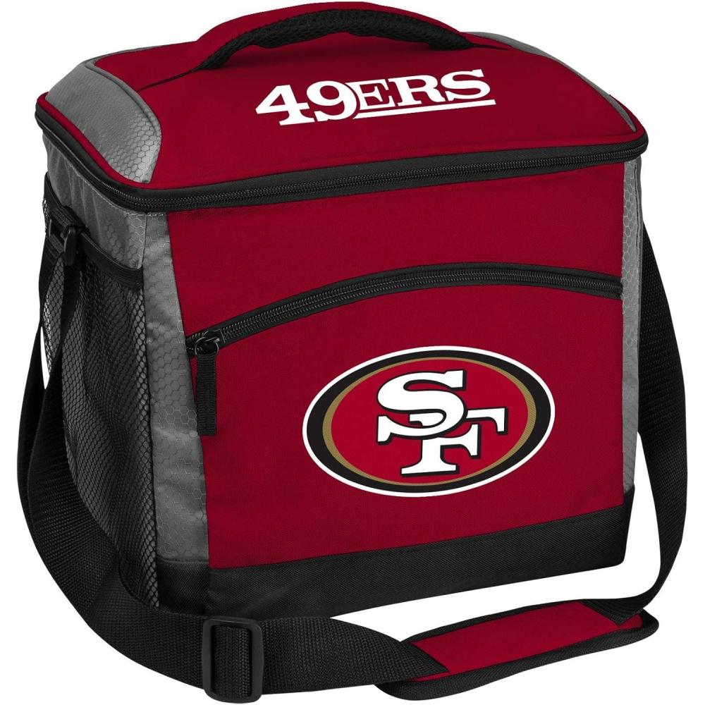 imageRawlings NFL SoftSided Insulated Cooler Bag 24Can Capacity ALL TEAM OPTIONSSan Francisco 49ers