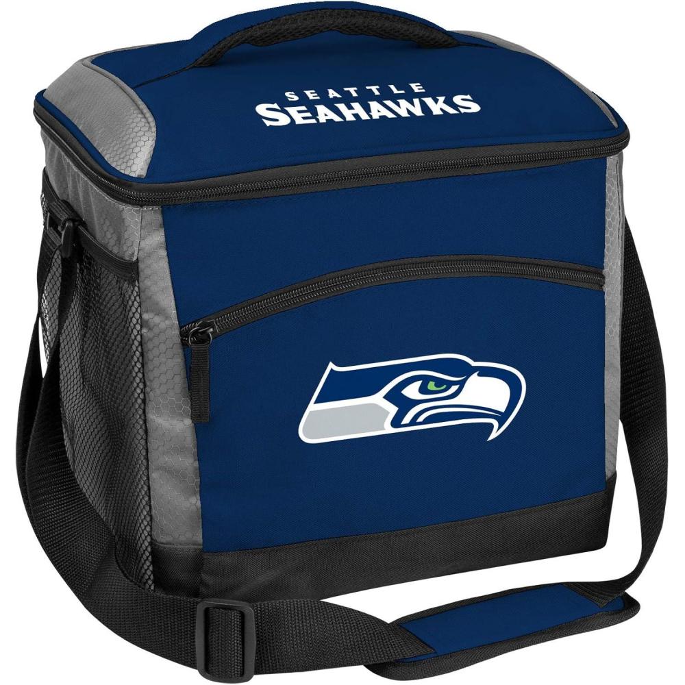 imageRawlings NFL SoftSided Insulated Cooler Bag 24Can Capacity ALL TEAM OPTIONSSeattle Seahawks