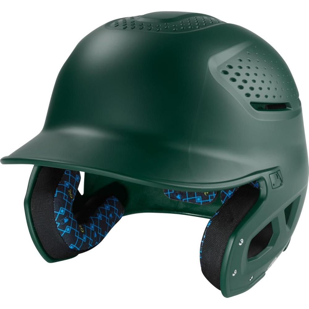 imageRawlings Rawlings  RX2 Series Baseball Batting Helmet  Matte  JR amp SR Sizes  Multiple ColorsDark Green