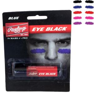 Rawlings | EYE BLACK STICK | Retractable Tube / Glare Reduction | Adult & Youth Baseball / Softball | Multiple Colors(Blue)