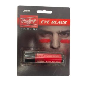 Rawlings | EYE BLACK STICK | Retractable Tube / Glare Reduction | Adult & Youth Baseball / Softball | Multiple Colors(Red)