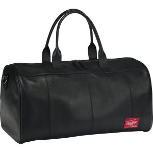 Rawlings | Leather Weekender Duffle Bag Collection | Genuine Leather | Multiple Styles & Colors(Black | Strike Out Collection)