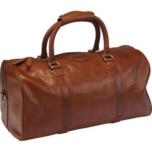 Rawlings | Leather Weekender Duffle Bag Collection | Genuine Leather | Multiple Styles & Colors(Brown | Home Run Collection)
