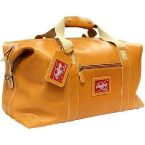 Rawlings | Leather Weekender Duffle Bag Collection | Genuine Leather | Multiple Styles & Colors(Tan | Heart of the Hide Collection)