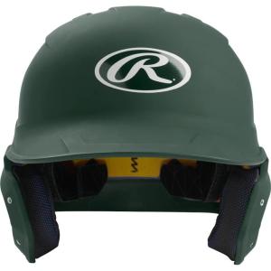 Rawlings | MACH Baseball Batting Helmet | Matte | JR & SR Sizes | Multiple Colors(Matte Dark Green)