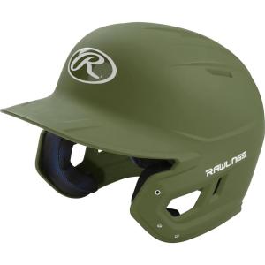 Rawlings | MACH Baseball Batting Helmet | Matte | JR & SR Sizes | Multiple Colors(Matte Military Green)