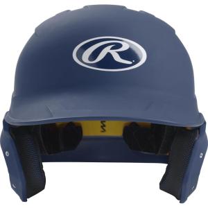Rawlings | MACH Baseball Batting Helmet | Matte | JR & SR Sizes | Multiple Colors(Matte Navy)