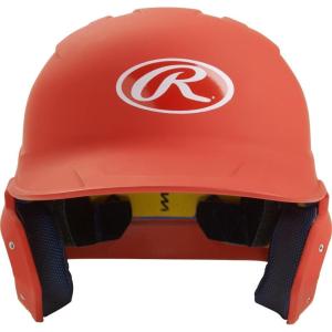 Rawlings | MACH Baseball Batting Helmet | Matte | JR & SR Sizes | Multiple Colors(Matte Orange)