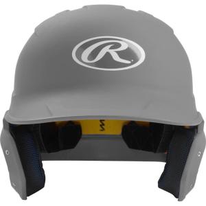 Rawlings | MACH Baseball Batting Helmet | Matte | JR & SR Sizes | Multiple Colors(Matte Silver)