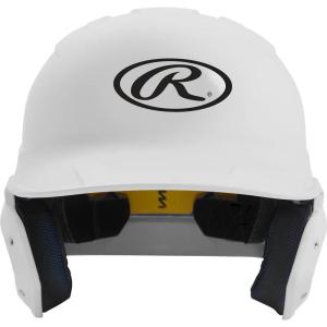 Rawlings | MACH Baseball Batting Helmet | Matte | JR & SR Sizes | Multiple Colors(Matte White)