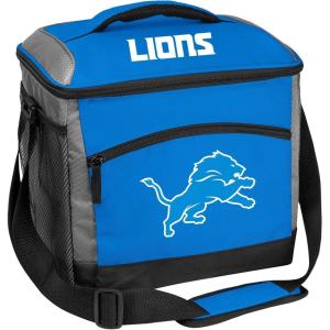 Rawlings NFL Soft-Sided Insulated Cooler Bag, 24-Can Capacity (ALL TEAM OPTIONS)(Detroit Lions)