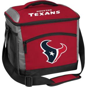 Rawlings NFL Soft-Sided Insulated Cooler Bag, 24-Can Capacity (ALL TEAM OPTIONS)(Houston Texans)
