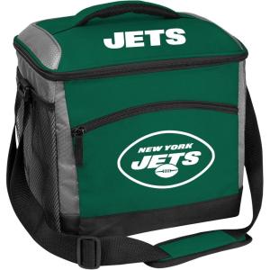 Rawlings NFL Soft-Sided Insulated Cooler Bag, 24-Can Capacity (ALL TEAM OPTIONS)(New York Jets)