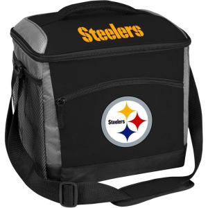 Rawlings NFL Soft-Sided Insulated Cooler Bag, 24-Can Capacity (ALL TEAM OPTIONS)(Pittsburgh Steelers)