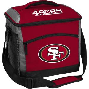 Rawlings NFL Soft-Sided Insulated Cooler Bag, 24-Can Capacity (ALL TEAM OPTIONS)(San Francisco 49ers)