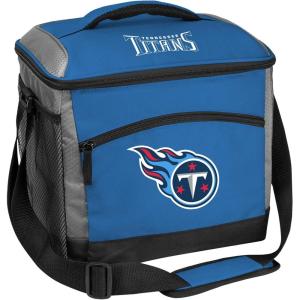Rawlings NFL Soft-Sided Insulated Cooler Bag, 24-Can Capacity (ALL TEAM OPTIONS)(Tennessee Titans)