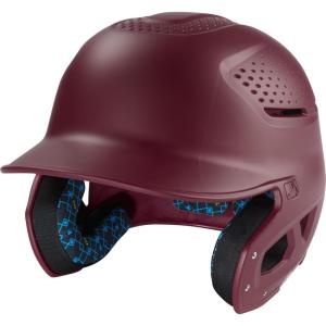 Rawlings Rawlings | RX2 Series Baseball Batting Helmet | Matte | JR & SR Sizes | Multiple Colors(Maroon)