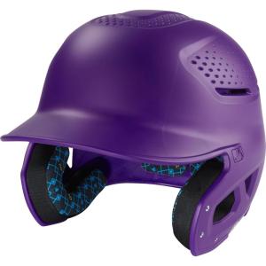 Rawlings Rawlings | RX2 Series Baseball Batting Helmet | Matte | JR & SR Sizes | Multiple Colors(Purple)