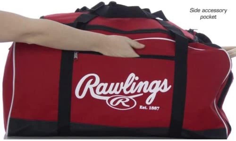 imageRawlings  COVERT Duffle Equipment Bag  BaseballSoftball  Multiple StylesBlack
