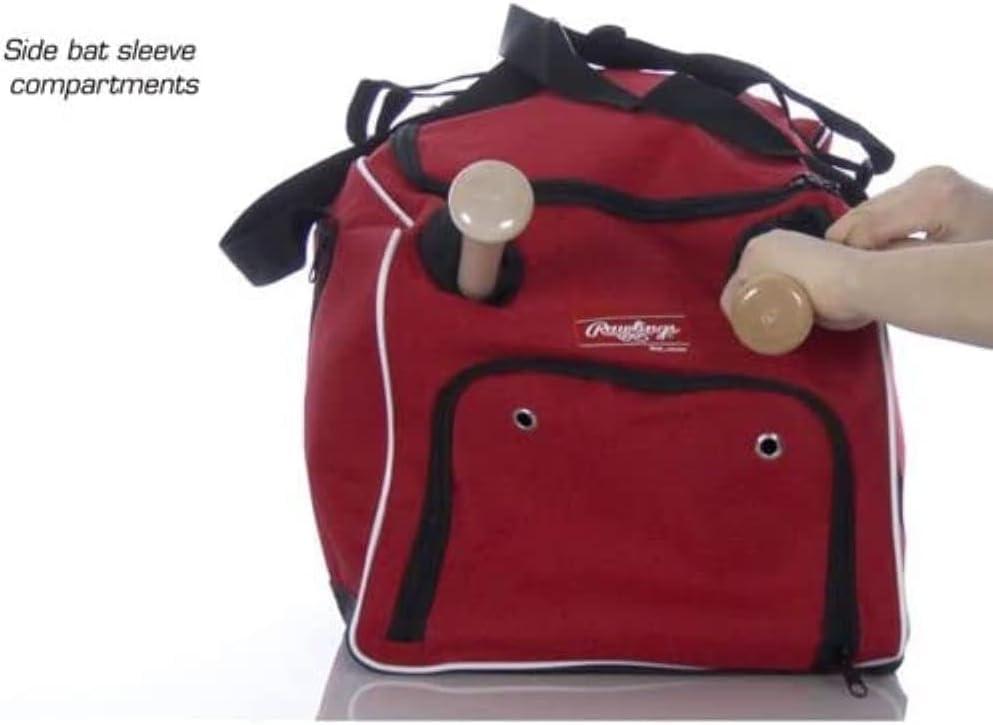 imageRawlings  COVERT Duffle Equipment Bag  BaseballSoftball  Multiple StylesNavy Blue