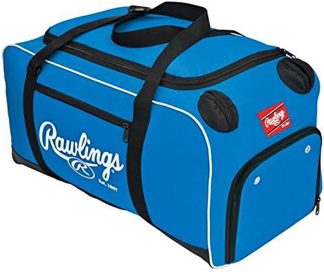 imageRawlings  COVERT Duffle Equipment Bag  BaseballSoftball  Multiple StylesRoyal Blue