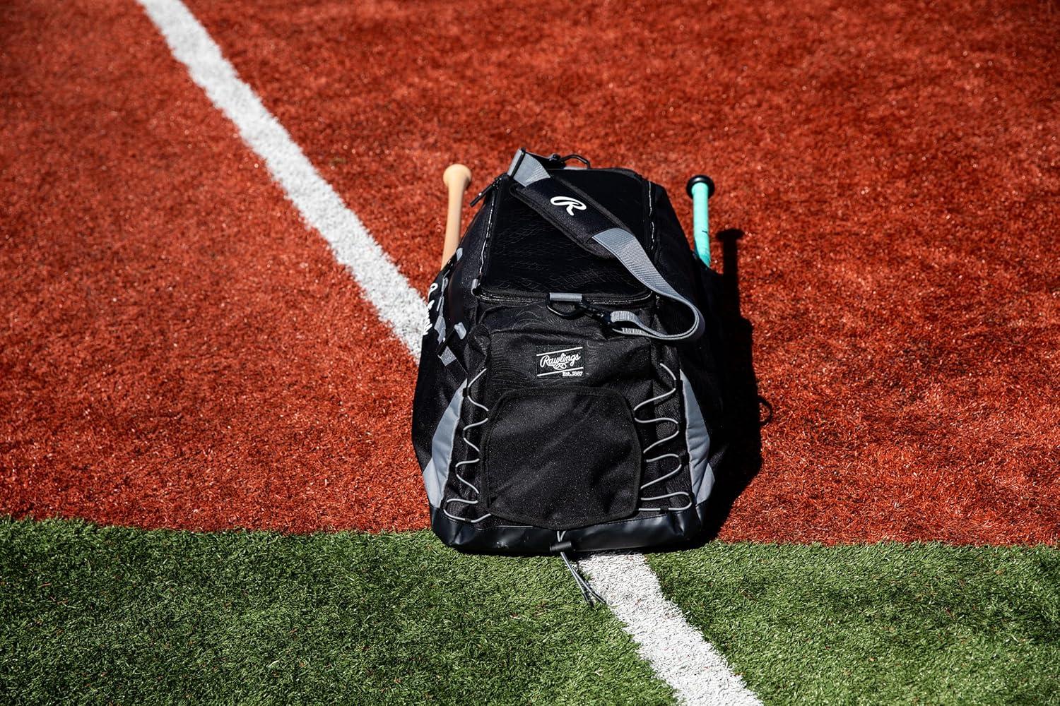 imageRawlings  MACH Hybrid BackpackDuffle Equipment Bag  Baseball amp Softball  Multiple ColorsNavy