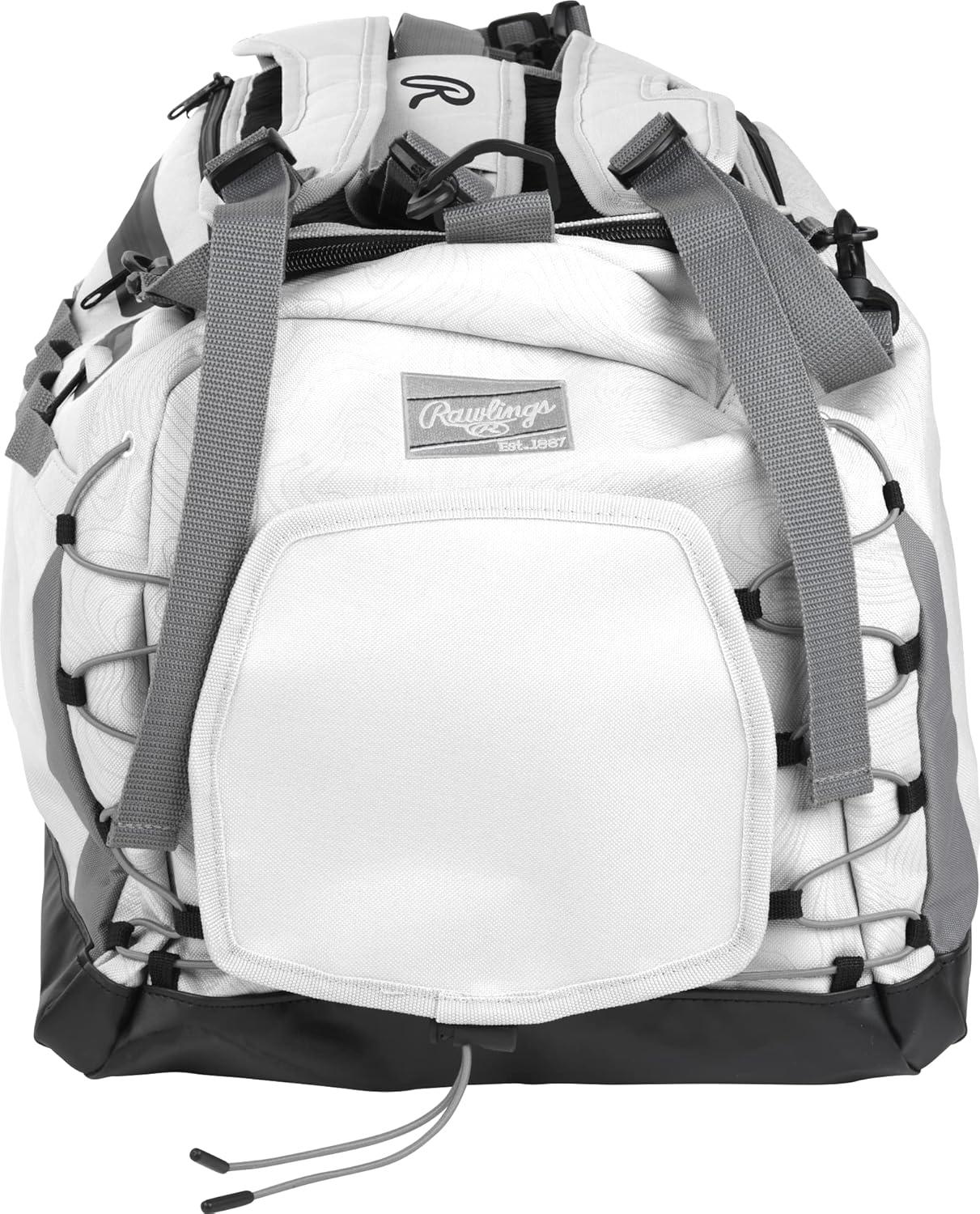 imageRawlings  MACH Hybrid BackpackDuffle Equipment Bag  Baseball amp Softball  Multiple ColorsWhite