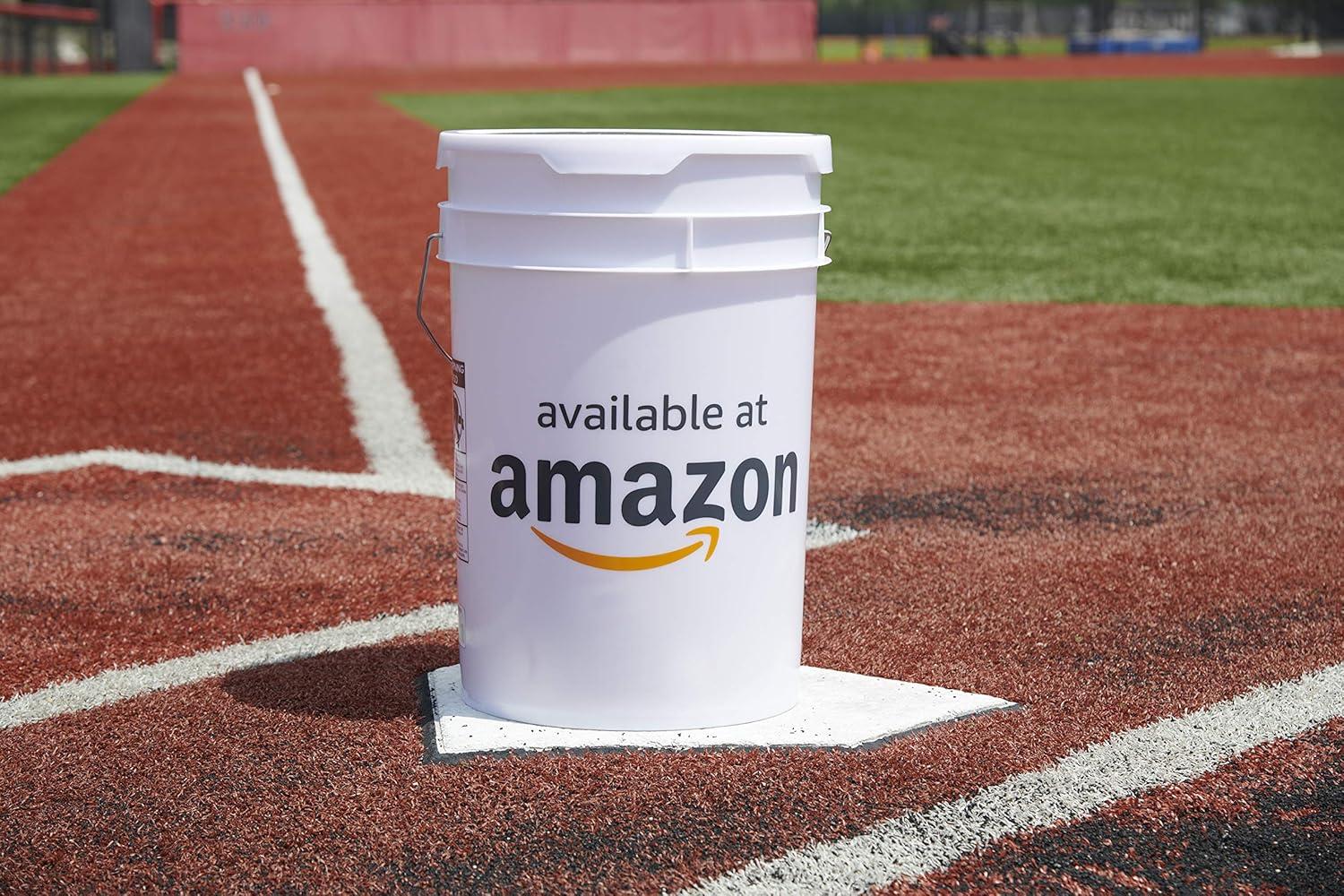 imageRawlings  Official League Competition Grade Baseballs  ROLB1X  GamePractice Use  Youth14U  Bucket  24 Count