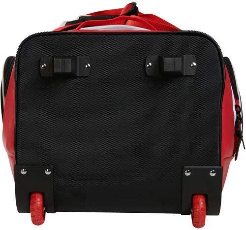 imageRawlings  R1502 Wheeled Catchers Bag  BaseballSoftball  Scarlet