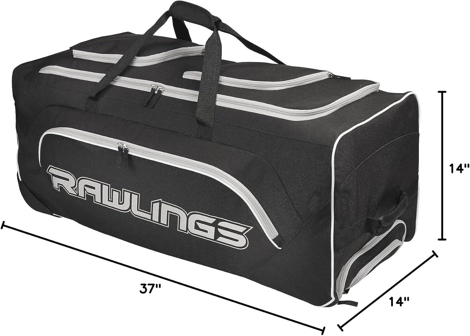 imageRawlings  YADI Wheeled Catchers Bag  Yadier Molina Model  BaseballSoftballBlack