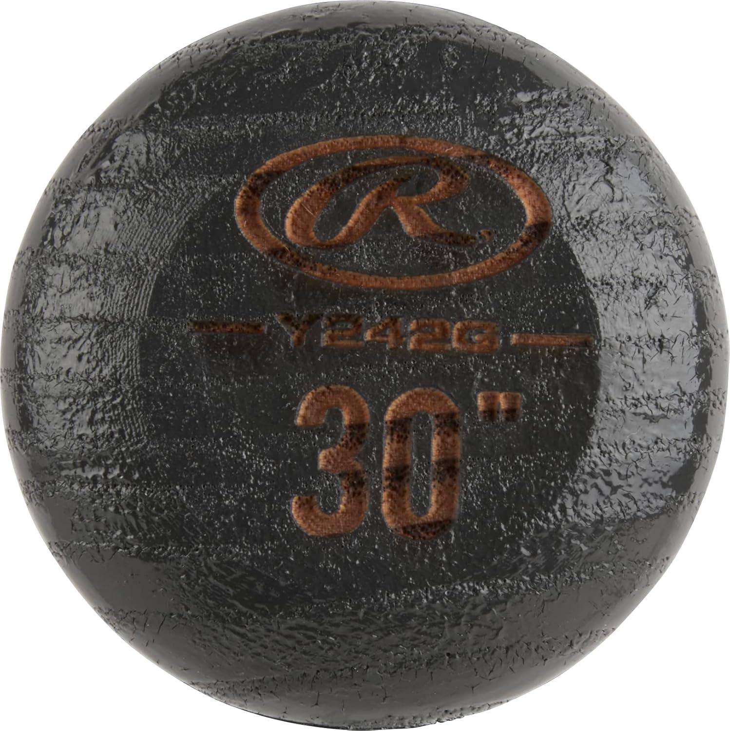 imageRawlings  Youth Wood Baseball Bat  Ash  Multiple Sizes amp ColorsBlack  Y242  Adirondack Series