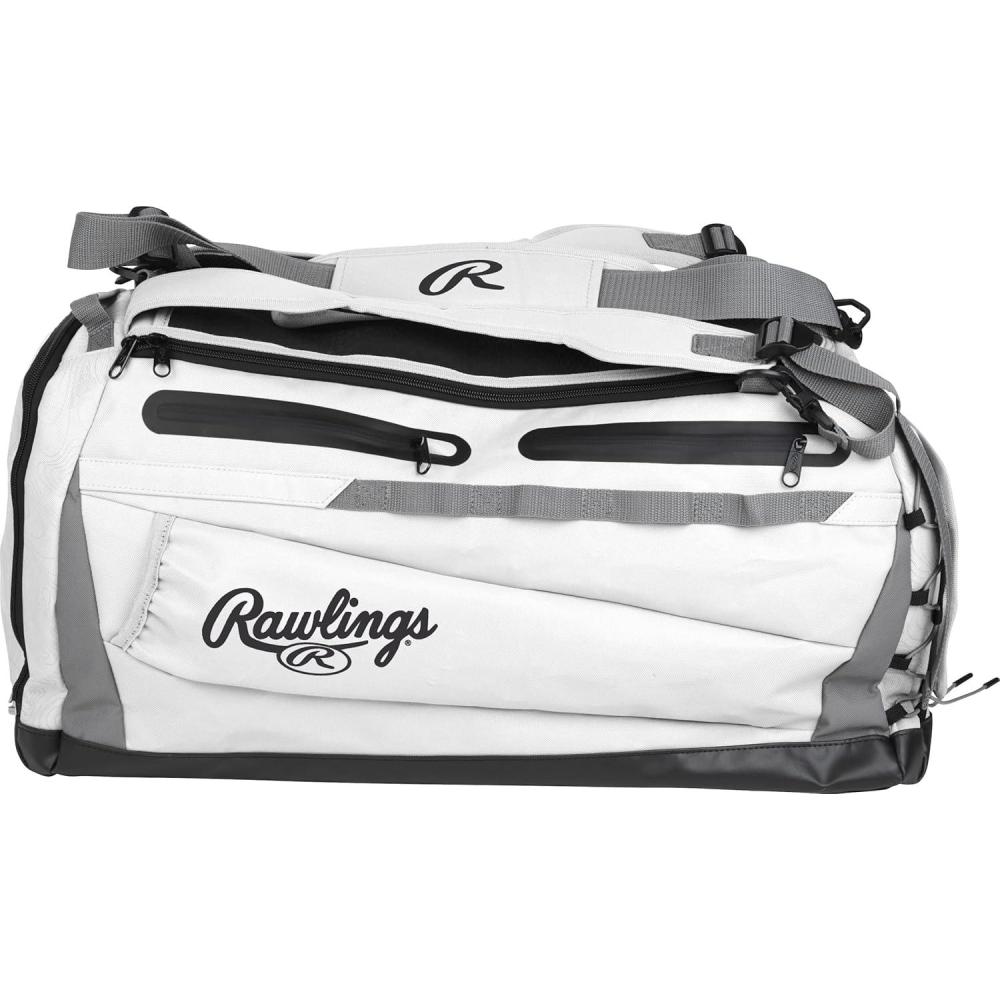 imageRawlings  MACH Hybrid BackpackDuffle Equipment Bag  Baseball amp Softball  Multiple ColorsWhite
