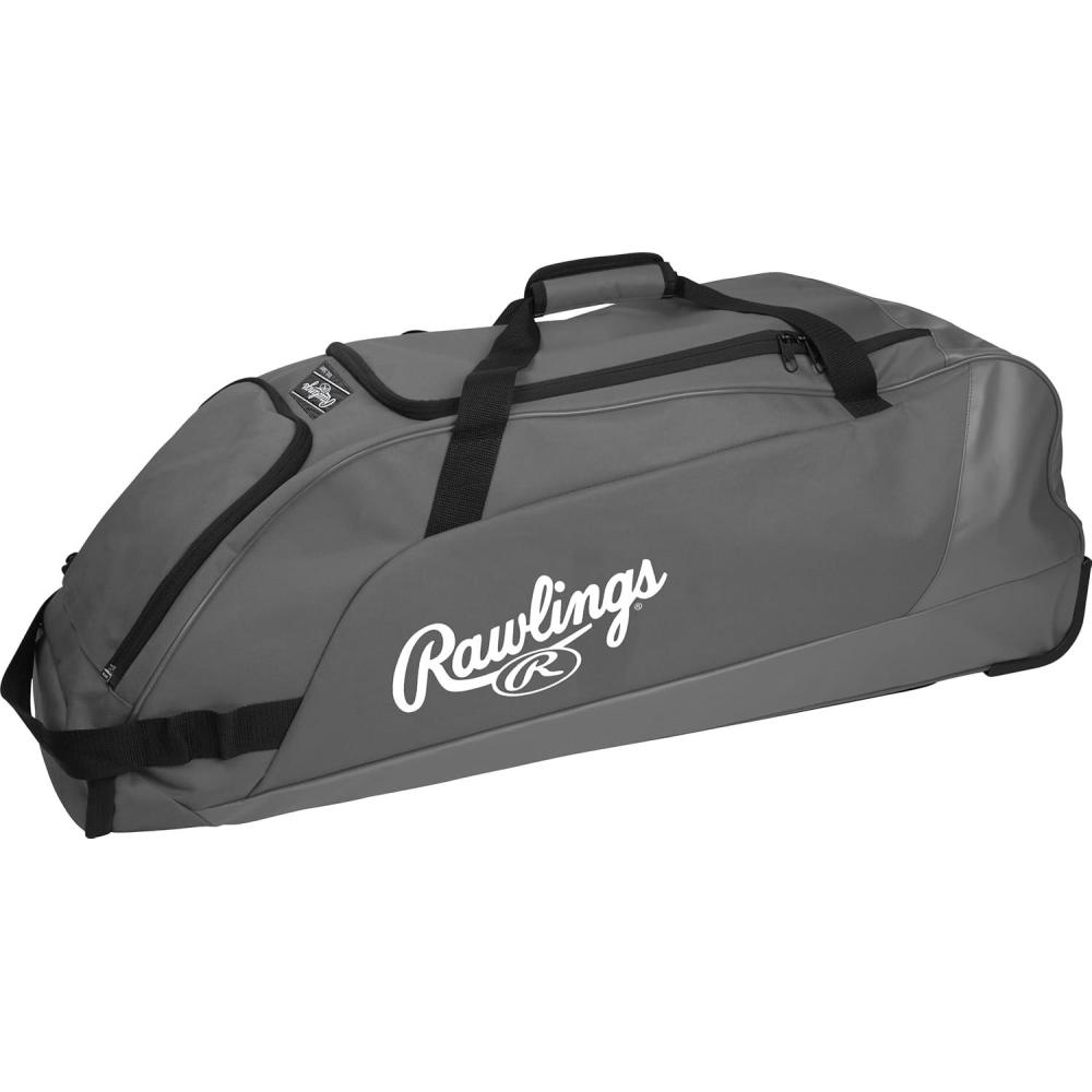 imageRawlings  Workhorse Wheeled Equipment Bag  Baseball amp Softball  Multiple StylesGraphite