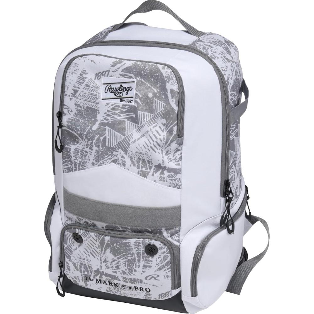 imageRawlings Rawlings  Gamer Series Backpack Equipment Bag  BaseballSoftball  Multiple ColorsWhite