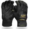 imageRawlings  Workhorse Baseball Batting Gloves  Adult Sizes  Multiple ColorsBlackGold
