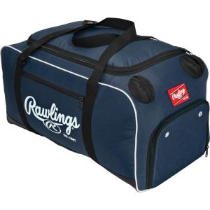 Rawlings | COVERT Duffle Equipment Bag | Baseball/Softball | Multiple Styles(Navy Blue)