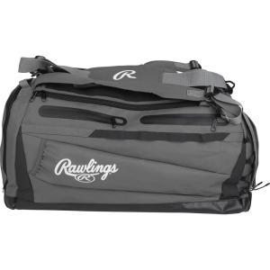 Rawlings | MACH Hybrid Backpack/Duffle Equipment Bag | Baseball & Softball | Multiple Colors(Graphite)