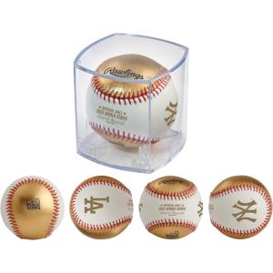 Rawlings | Official 2024 World Series Champions | Los Angeles Dodgers | Commemorative Baseball | Multiple Styles(White/Gold | Leather | Dueling)